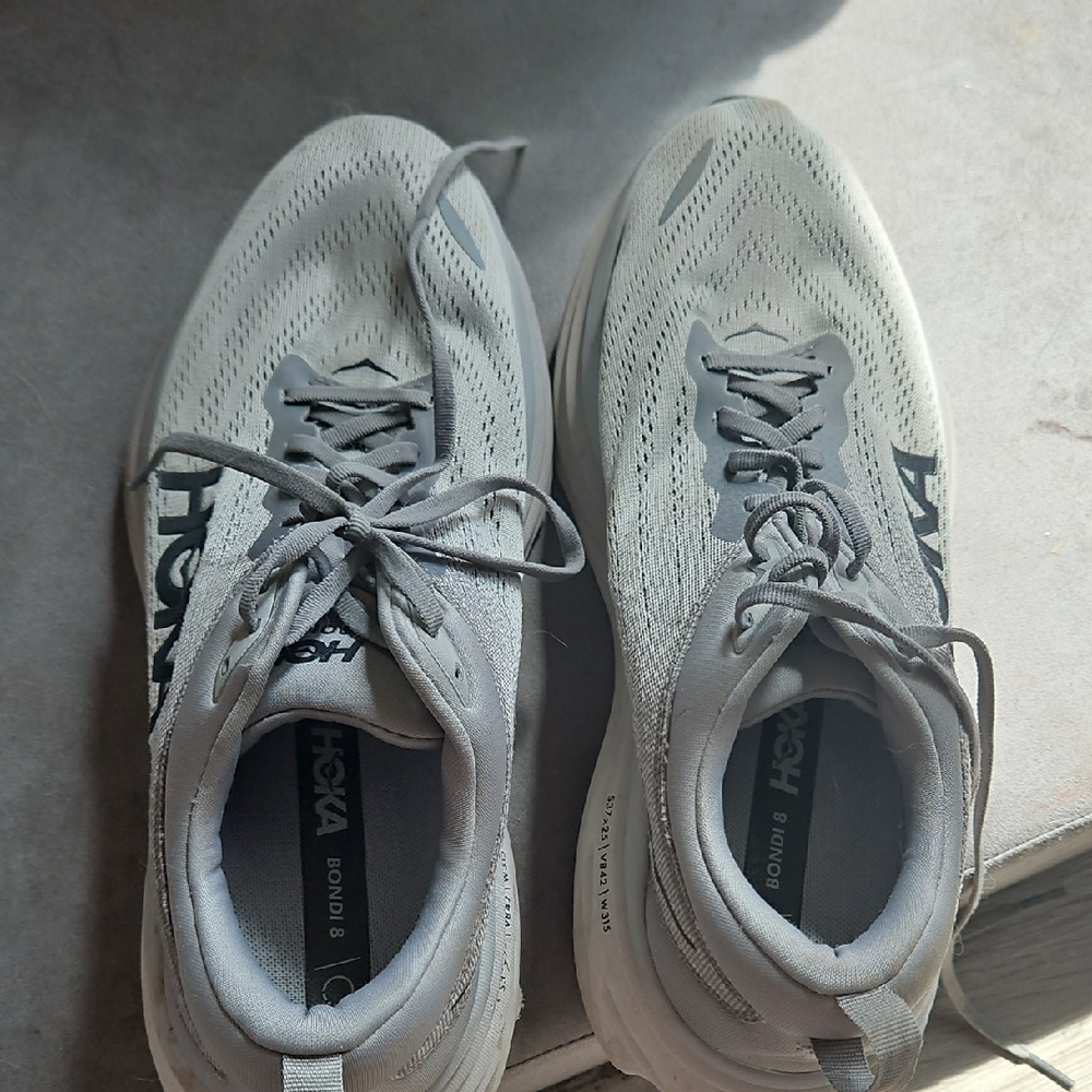 Hoka Men's Gray Running Shoes